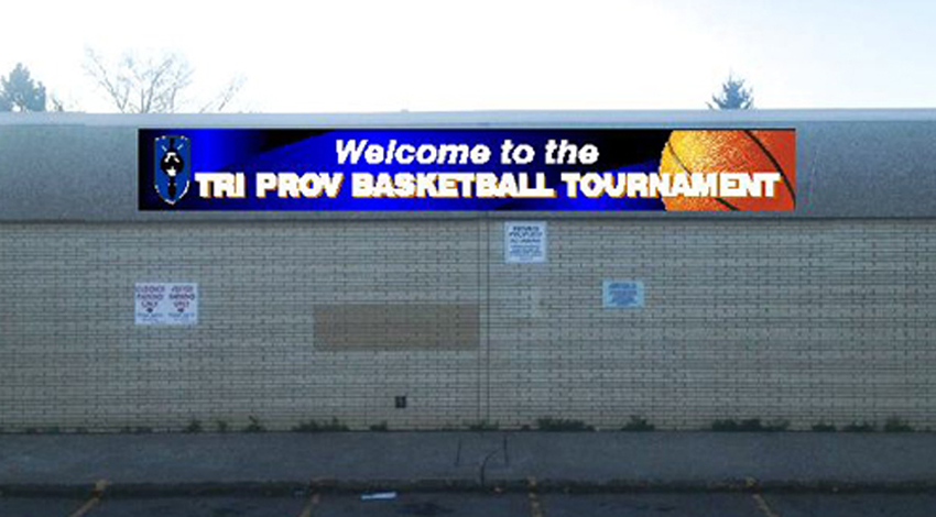 Harry Ainley Basketball Banner